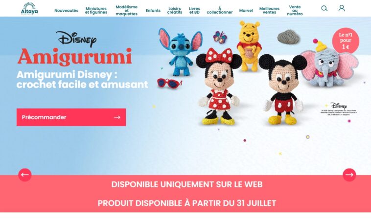 Amigurumi Disney Altaya
