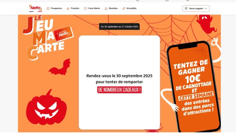 Jeu Netto pouvoir d'achat