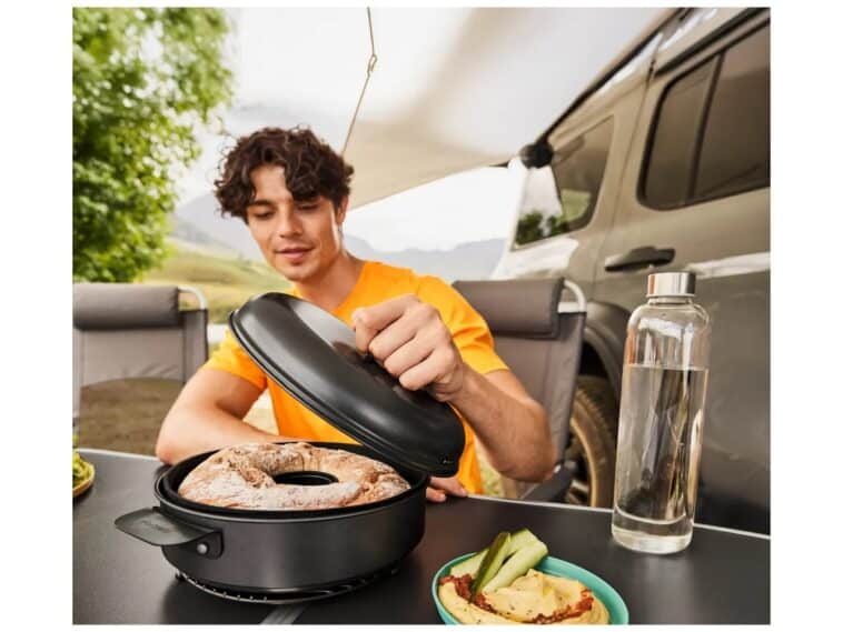 Four Lidl camping