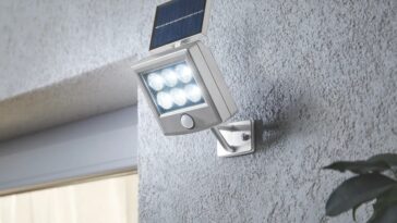 Projecteur Lidl LED solaire