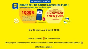 Grand jeu de Pâques Lidl Plus 2026