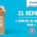 www 21 repas leclerc : 21 repas leclerc pour 21 €