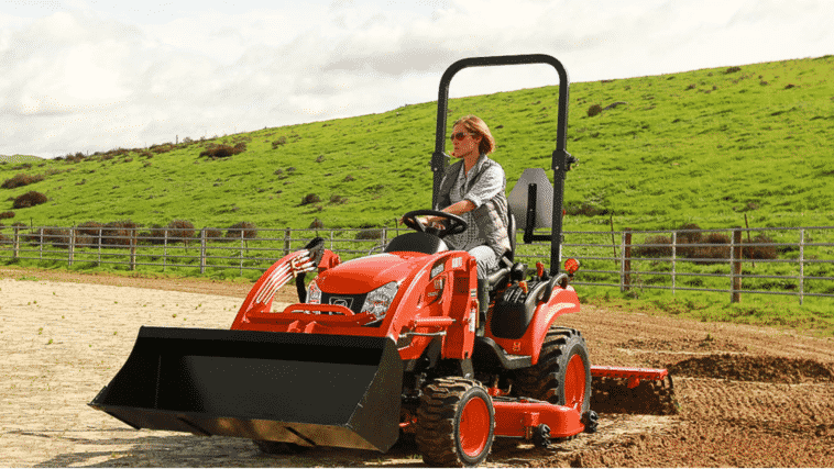 microtracteur de la marque Kioti France