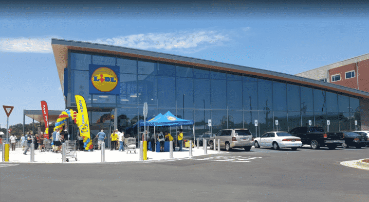 un magasin Lidl