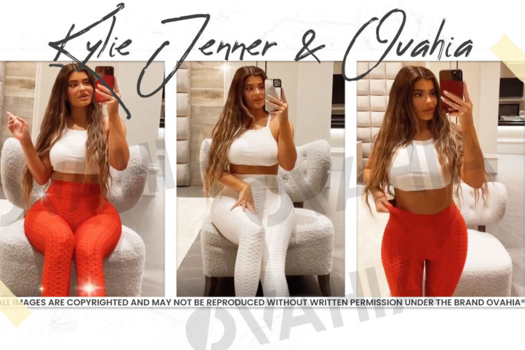 Kylie Jenner qui porte un legging push up Ovahia