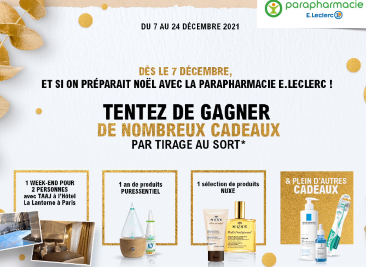 code parapharmacie leclerc
