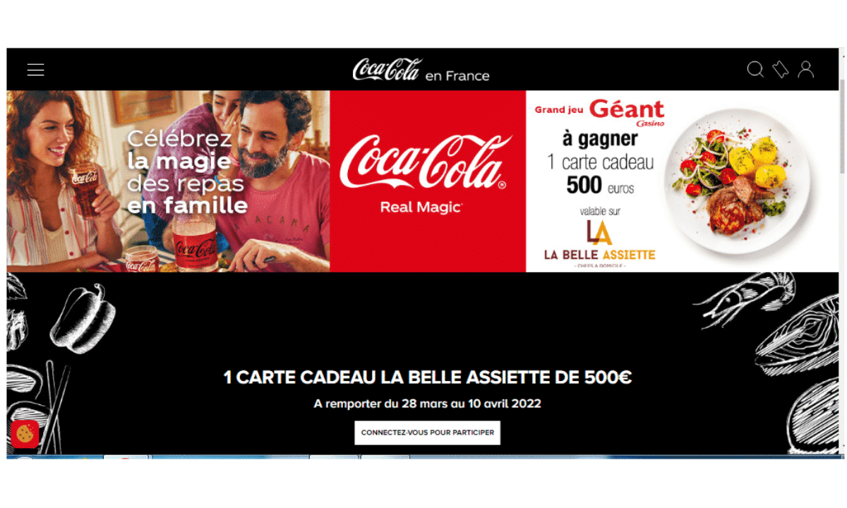 Jeu Coca Cola Club Geant Casino Sur Club Coca Cola France Fr Tentez De Remporter Une E Carte Cadeau De 500 Mag Eco