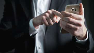 smartphone banque ligne fonctionnement