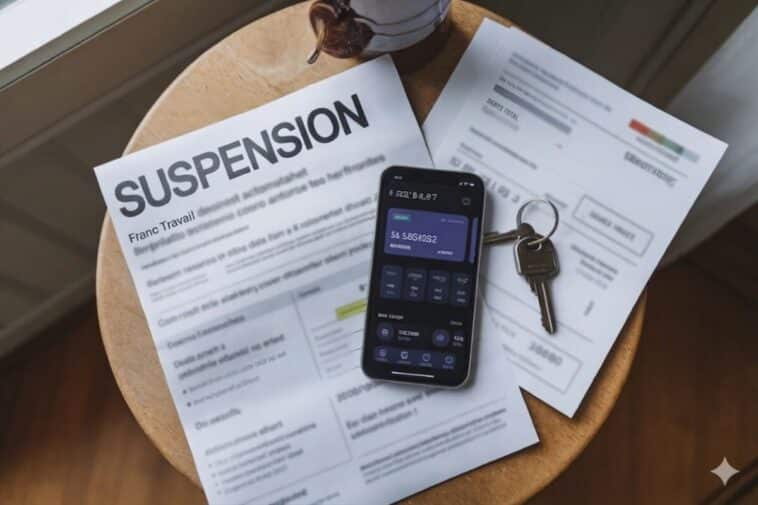 Lettre de suspension France Travail